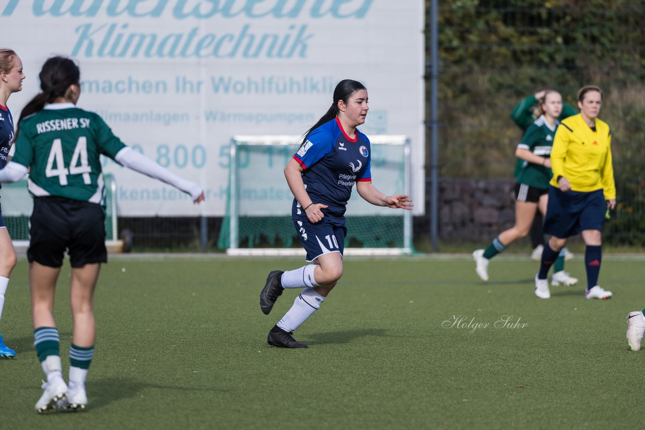 Bild 247 - wU19 Rissener SV - VfL Pinneberg : Ergebnis: 9:1